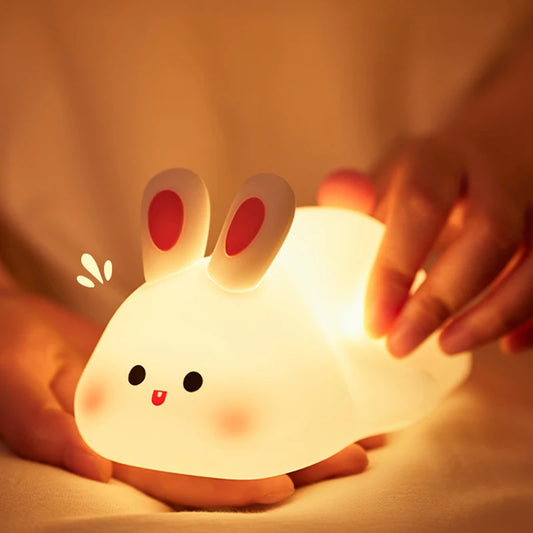 Squishy Bunny LED Night Light